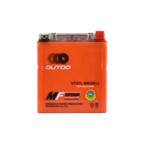 Акумулятор OUTDO UTX7L-BS GEL MOT108 фото