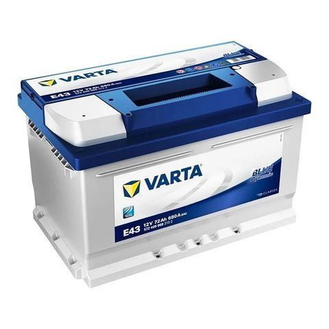 VARTA BLUE DYNAMIC (E43) DIN (572409068) 72AH 680A (0) AKU325 фото