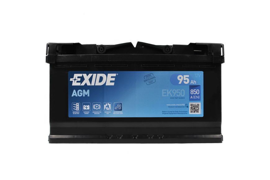 EXIDE START-STOP AGM 95Ah AKU781 фото