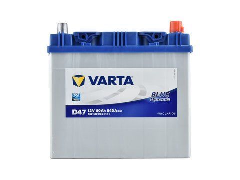 VARTA BLUE DYNAMIC (D47) ASIA (560410054) 60AH 540A (0) AKU330 фото