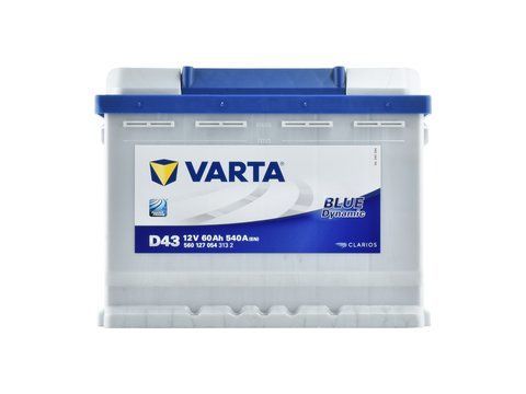 VARTA BLUE DYNAMIC (D43) DIN (560127054) 60AH 540A (1) AKU332 фото