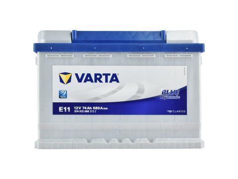 VARTA BLUE DYNAMIC (E11) DIN (574012068) 74AH 680A (0) AKU333 фото