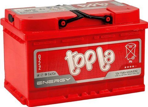 Topla 73Ah/12V Energy Euro (0) 630A AKU170 фото