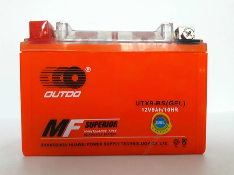 Акумулятор OUTDO UTX9-BS GEL MOT109 фото