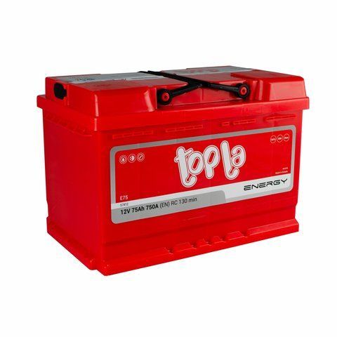 Topla 75Ah/12V Energy Euro (0) 750A AKU171 фото