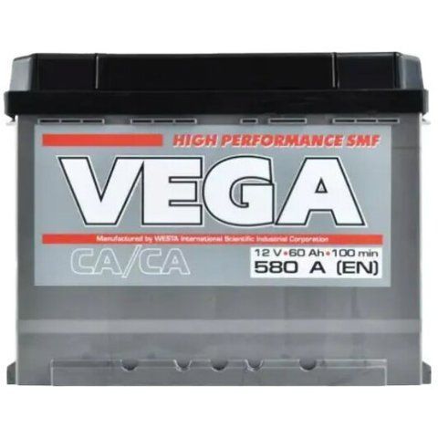 VEGA Standard EU 6СТ-60АЗ 60AH 540A (0) AKU435 фото