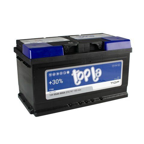 Topla 85Ah/12V Euro (0) 800A AKU177 фото