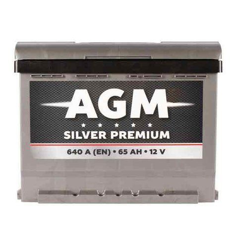 AGM Silver Premium EU 6СТ-65АЗ 65AH 640A (0) AKU405 фото