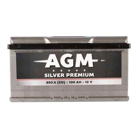 AGM Silver Premium EU 6СТ-100АЗ 100AH 850A (0) AKU407 фото