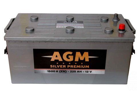 AGM Silver Premium EU 6CT-225 АЗ 225AH 1500A (0) AKU410 фото