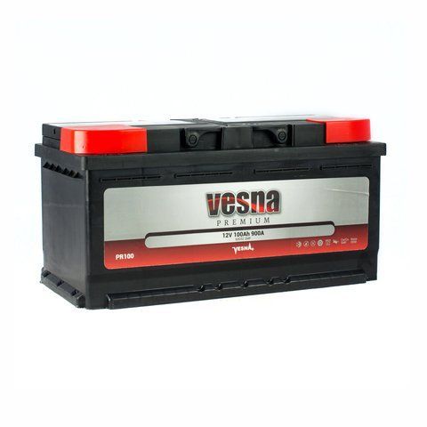 Vesna 100Ah/12V Premium Euro(0) 900A AKU201 фото
