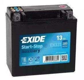 Exide Start Stop AGM 13Ah (+-) (200EN) EK131 AKU018 фото