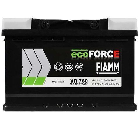 FIAMM AGM ECO 6СТ-70 760 EN R AKU019 фото