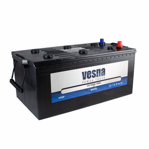 Vesna 225Ah/12V Truck (3) 1300A AKU203 фото