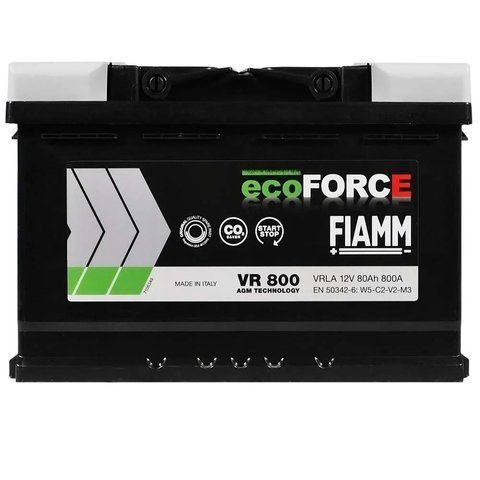 FIAMM AGM ECO 6СТ-80 800 EN R AKU020 фото