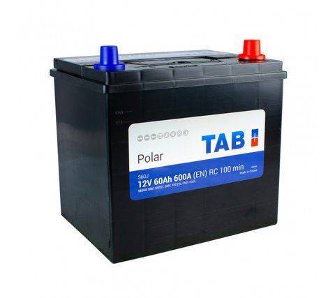 TAB 60Ah/12V Polar S (1) Japan 600A AKU110 фото