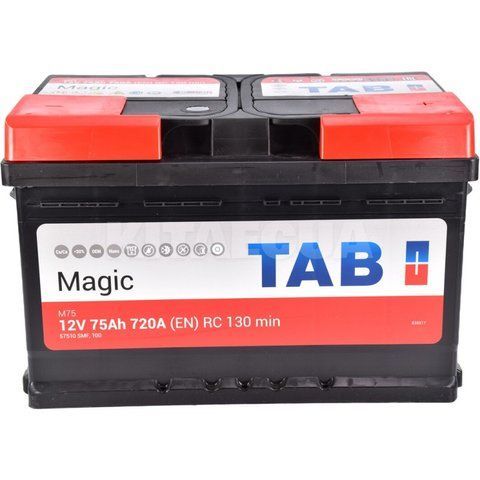 TAB 75Ah/12V Magic (0) Euro (Низький) 720A AKU114 фото