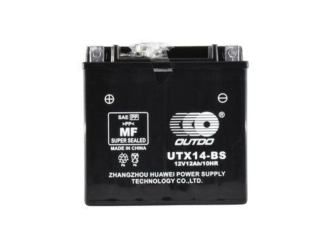 Акумулятор OUTDO UTX14-BS MOT101 фото