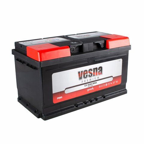 Vesna 85Ah/12V Premium Euro(0) 800A AKU214 фото