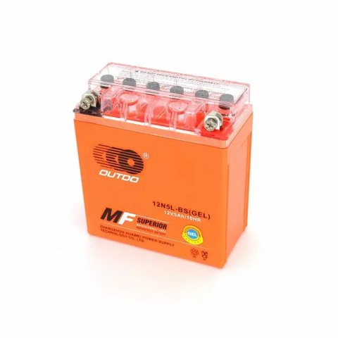 Акумулятор OUTDO 12N5L-BS GEL MOT103 фото
