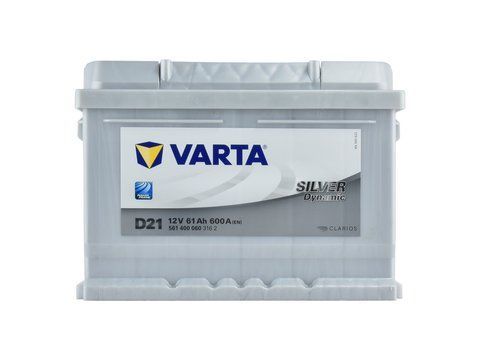 VARTA SILVER DYNAMIC (D21) DIN (561400060) 61AH 600A (0) AKU313 фото