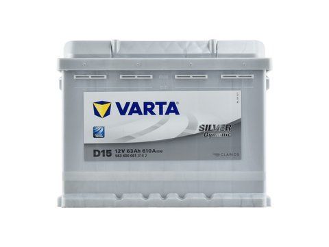 VARTA SILVER DYNAMIC (D15) DIN (563400061) 63AH 610A (0) AKU314 фото