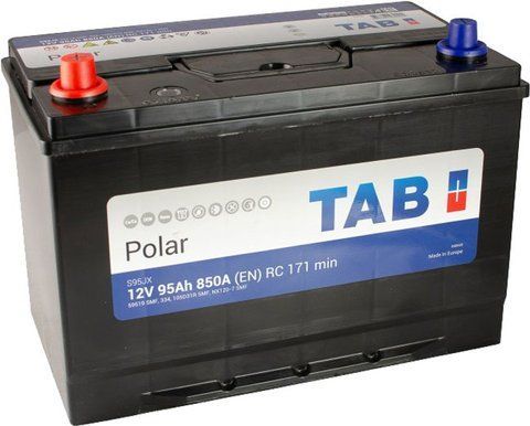 TAB 95Ah/12V Polar S (1) Japan 850A AKU120 фото