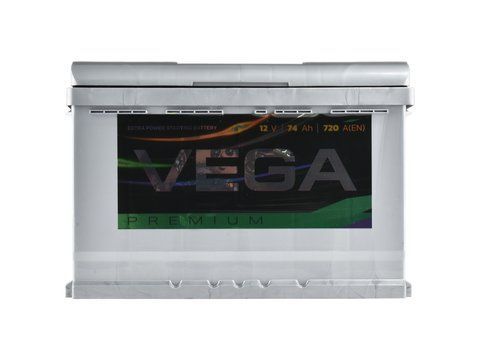 VEGA Premium EU 6СТ-74АЗ 74AH 720A (1) AKU417 фото