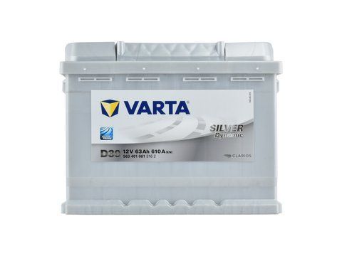 VARTA SILVER DYNAMIC (D39) DIN (563401061) 63AH 610A (1) AKU315 фото