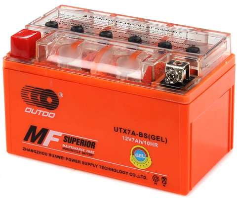Акумулятор OUTDO UTX7A-BS GEL MOT107 фото