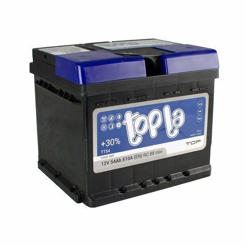 Topla 54Ah/12V Euro (0) 510A AKU159 фото