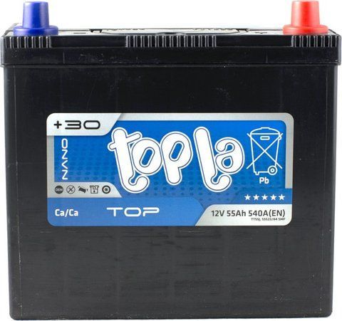 Topla 55Ah/12V Energy Japan (0) 55523/84 540A AKU160 фото